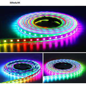 WS ws2818 ws2801 ws2812b WS SMD RGB 60/74/96/144 pixel LED Strip - Product Image 3
