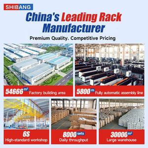 Shanghai Shibang düşük adedi Metal depolama raf 180KG 300KG 400KG depo rafı sistemi - Product Image 5