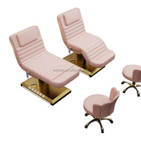 Lit de massage électrique Esthéticienne Faciale Smart Salon de beauté Chaise de spa Lits de table à cils Table de massage pour femmes enceintes Lits de massage spa