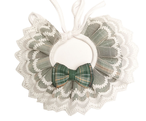 Mô Hình Kẻ Sọc đàn hồi chó mèo vật nuôi nước bọt khăn ren ren vật nuôi tam giác Khăn Cổ Áo BIB Nguồn cung cấp bán buôn - Product Image 6