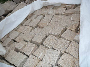 Đá Hoa Cương Hoàng Hôn Vàng Tự Nhiên Trung Quốc Giá Rẻ <span class=keywords><strong>G682</strong></span> Đá Khối Lập Phương Nhỏ 10x10x10 - Product Image 2