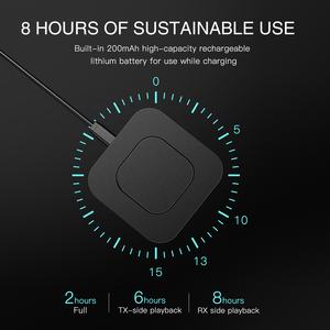 Émetteur-récepteur sans fil 2 en 1 3.5mm AUX pour haut-parleur <span class=keywords><strong>TV</strong></span> Amplificateur Projecteur Voiture récepteur audio <span class=keywords><strong>bluetooth</strong></span> et émetteur - Product Image 6
