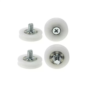 Roulettes en POM pour tiroir-caisse et distributeur automatique, roues plates et rondes en plastique, 19mm, 22mm, 24mm, 26mm, 28mm, 30mm - Product Image 4