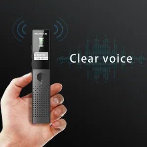 Uitra 2022 dispositivos ativados por voz, alta gravação, 16gb, mini gravador digital de voz de longa distância