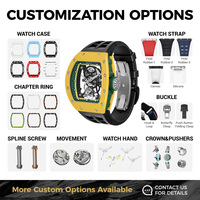 Montres de sport de luxe légères pour hommes Montres mécaniques automatiques ultra-légères Montres pour hommes tendance d'affair