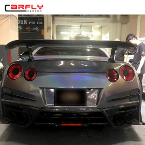 Top Secret FRP paraurti posteriore con diffusore in carbonio per Bodykit <span class=keywords><strong>NISSAN</strong></span> GTR R35 2008-2023 - Product Image 4