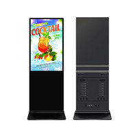 Affichage numérique sur pied DCSJ, affichage publicitaire numérique, écran LCD pour la publicité