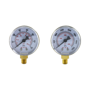 Regulador de Oxigênio JZWELD Y-50 de 2 Polegadas com Manômetros de Pressão Baixa e Alta - 0-100 psi & 0-4000 psi Rosca de 1/8\" - Product Image 4