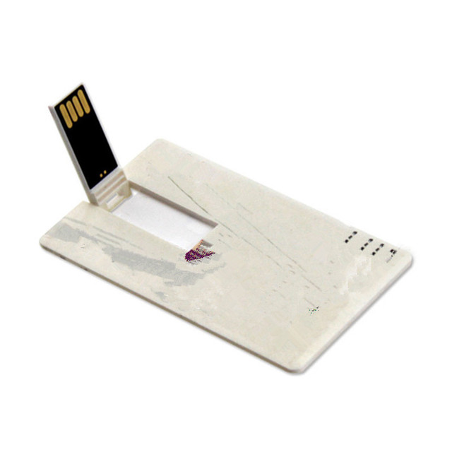 Wholesale Custom Card USB Flash Drives 128MB 8gb 16gb 32gb 64gb 128gb Slim Card USB Stick
