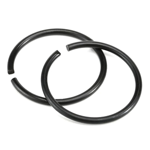 10 pièces/sac Anneaux de retenue ronds en fil d'acier au manganèse pour arbres, anneaux de retenue externes et anneaux de blocage pour arbres M4-M140 - Product Image 4