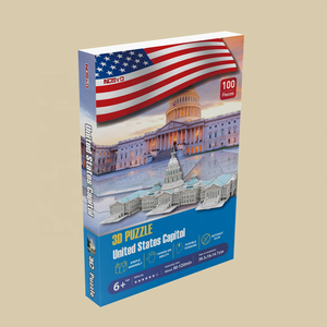 Kiến Trúc Xây dựng mô hình Bộ dụng cụ Mỹ <span class=keywords><strong>Capitol</strong></span> Washington <span class=keywords><strong>3D</strong></span> Câu Đố trẻ em Quà tặng - Product Image 6