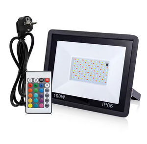 Projecteur RVB avec télécommande éclairage de paysage de <span class=keywords><strong>scène</strong></span> scènes de bricolage lampe d'inondation LED intelligente à changement de couleur pour jardin de fête - Product Image 6