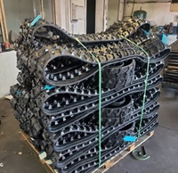 Chenille en caoutchouc compacte 180x72x36 pour chargeuse compacte |   Usine ISO9001 JUSHENG