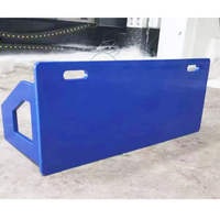 Mur de rebondisseur de football pliable en HDPE 100*40*20mm équipement d'entraînement de planche de rebond de football fabriqué à partir de feuilles de plastique durables