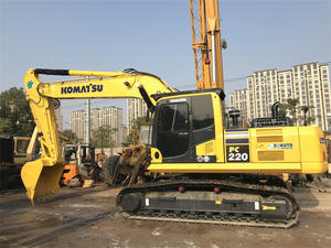 Komatsu รถขุด Pc220-8มือสองรถขุดตีนตะขาบ22ตัน Komatsu Pc220-8mo Pc220มือสองได้รับการรับรองโดย EPA และ CE - Product Image 2