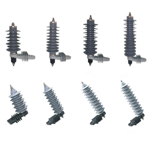 YH <span class=keywords><strong>JASCO</strong></span> YH-5W Supresor de Sobretensiones de Óxido de Zinc y Óxido Metálico, 11kV 24kV 33kV, Protección Contra Rayos de Alto Voltaje de Caucho de Silicona - Product Image 6