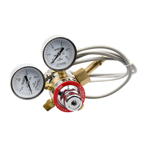Régulateur de pression électrique pour dioxyde de carbone YQT-341, 1,6*25MPa, en laiton avec manomètre, pour usage en soudure - Product Image 3
