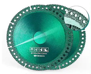 Diamond Cutting Saw Blade Disc Marble Metal Disc Ceramic Tile Glass Cutting Disc For Angle Grinder Tile Cutting Tools