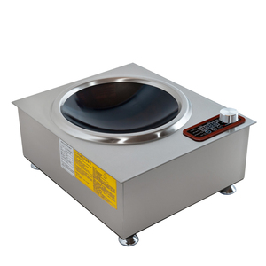 Placa de Inducción Integrada Comercial de 3000W de Acero Inoxidable con 4 Pantallas LED Digitales y Ajuste de Temperatura para Uso en Restaurantes - Product Image 2