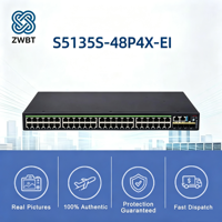 Commutateur réseau H3C S5135S-48P4X-EI POE SNMP VLAN QoS couche 3 52 ports en stock