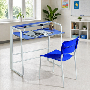 Scrivania per Laptop in Legno Yuantu, Set per Bambini e Adulti, Camera da Letto/Soggiorno, Libreria, <span class=keywords><strong>Design</strong></span> Vittoriano, Mobili per Bambini - Product Image 3