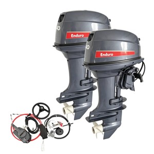 Nuevo Motor Marino de 2 Tiempos y 40 CV con Control Remoto, Suministro de Fábrica para Embarcaciones Inflables, Navegación en Lagos y Costas - Product Image 1