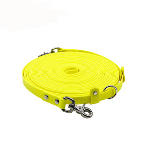 Correa de seguimiento de perro de nailon recubierta de PVC de doble resistencia, anillo redondo ajustable, característica de ruptura de liberación rápida, <span class=keywords><strong>Collar</strong></span> de perro impermeable - Product Image 6