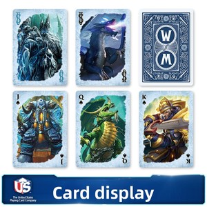 Cartes à jouer classiques Bicycle World of <span class=keywords><strong>Warcraft</strong></span> Wrath of the Lich King, édition limitée, collection de poker, vente en gros / au détail - Product Image 6
