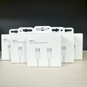 สายชาร์จแบบถักสาย OEM 1M 2M 60W ชนิด C เป็น Type C สำหรับ <span class=keywords><strong>iPhone</strong></span> 60W สายชาร์จเร็วสำหรับ <span class=keywords><strong>iPhone</strong></span> 15 PRO MAX USB C - Product Image 6