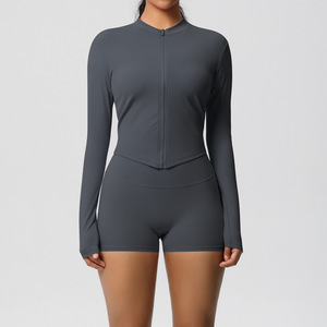 Großhandel Fitness Kleidung <span class=keywords><strong>Activia</strong></span> Frauen Fitness studio Kleidung Kit Ropa Deportiva <span class=keywords><strong>De</strong></span> Mujer Fitness Frauen Yoga Shorts Set - Product Image 4