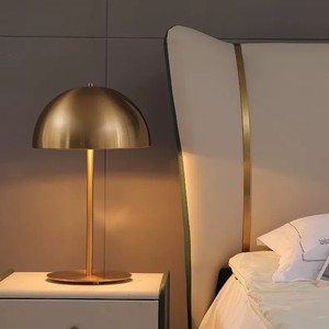 Modern Minimalist Nordic Mushroom Table Lamp E27 LED 220V <b>Switch</b> Control Bedside Decorative Light - Product Image 1