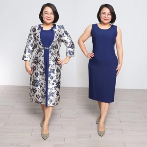 Conjuntos de Dos Piezas de Moda Otoño 2021, Cuello Redondo, Tallas Grandes, Trajes de Vestir para Mujer Estilo Turco - Product Image 2