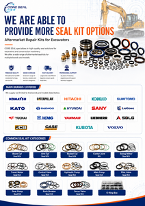 Kit de sellos para martillo hidráulico de excavadora <span class=keywords><strong>KOKO</strong></span> SHOP SB30G - Componentes de reparación hidráulica - Origen Guangdong - Product Image 4