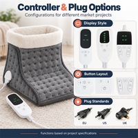 Chauffe-pieds électrique USB en graphène avec réglage de la chaleur et minuterie, idéal pour sous le bureau, au lit ou sur le canapé – Vente en gros OEM/ODM