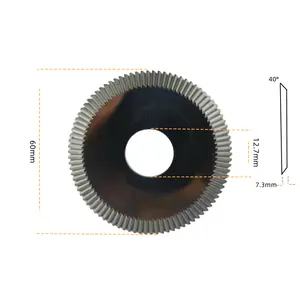 Ilco 008 키 머신 용 고정밀 M35/HSS/초경 키 커팅 밀링 커터