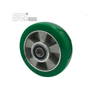 SQ Caster 200mm 300mm Kugellager Polyurethan Rad härte 93 Shore a Caster Wheel - Product Image 5