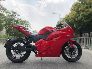 2022 Enhanced Electric Motorcycle <span class=keywords><strong>Mega</strong></span> Sports Car Racing Adult Two Wheel Battery Car - Product Image 4