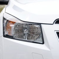 Couvercle de phare SKOUIO-AB2 pour Chevrolet Cruze 2009-2014 couvercle en verre de lentille d'abat-jour de phare transparent