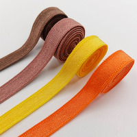 Bande élastique en nylon brillant pour sous-vêtements, ceinture extensible en nylon pour la couture de vêtements, chaussures, sacs, bricolage et sous-vêtements