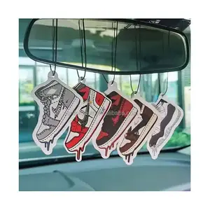 Nieuw Ontwerp Sport Sneaker Schoenen Diffuser Clip Auto Luchtverfrisser Met Auto Luchtuitlaat Geur