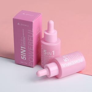 Siero Viso 5 in 1 OEM Etichetta Privata con Collagene, Acido Ialuronico, <span class=keywords><strong>Vitamina</strong></span> C, <span class=keywords><strong>E</strong></span> <span class=keywords><strong>e</strong></span> Niacinamide, Anti-Età <span class=keywords><strong>e</strong></span> Illuminante per la Cura della Pelle - Product Image 5