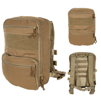Sac à dos imperméable à fermeture éclair avec bandoulière amovible pour les sports de plein air et l'exploration