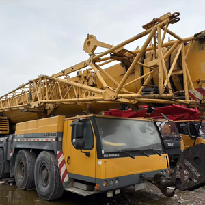 Grúa móvil usada en Alemania Liebherr LTM1250 250t, grúa sobre camión, maquinaria de grúas, procedente de China en Shanghái, buen estado, buen precio. - Product Image 1
