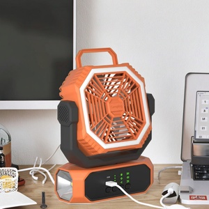 2025 20000mAh Portable Wireless USB Charging <b>Fan</b> <b>Large</b> Capacity and Long Battery Life for Outdoor Camping Car and Household Use - Product Image 3