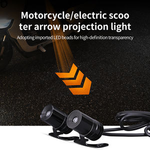 Lampe de signalisation de voiture 12V lampe de projection de flèche LED de <span class=keywords><strong>moto</strong></span> universelle pour système de clignotant de camion Honda Yamaha Suzuki Kawasaki - Product Image 3