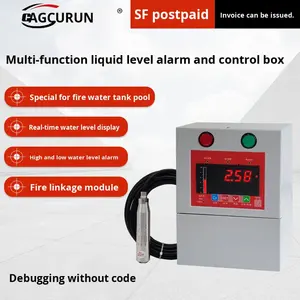 Niveaubox, brandwater-niveaucontrole- en alarmbox, zeer nauwkeurige onderwaterdieptemeter voor <span class=keywords><strong>water</strong></span>-/olietanks/putten - Product Image 5