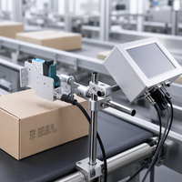 Imprimante de codes de date industrielle TIJ T210E avec contrôleur séparé pour le marquage par lots sur ligne d'emballage