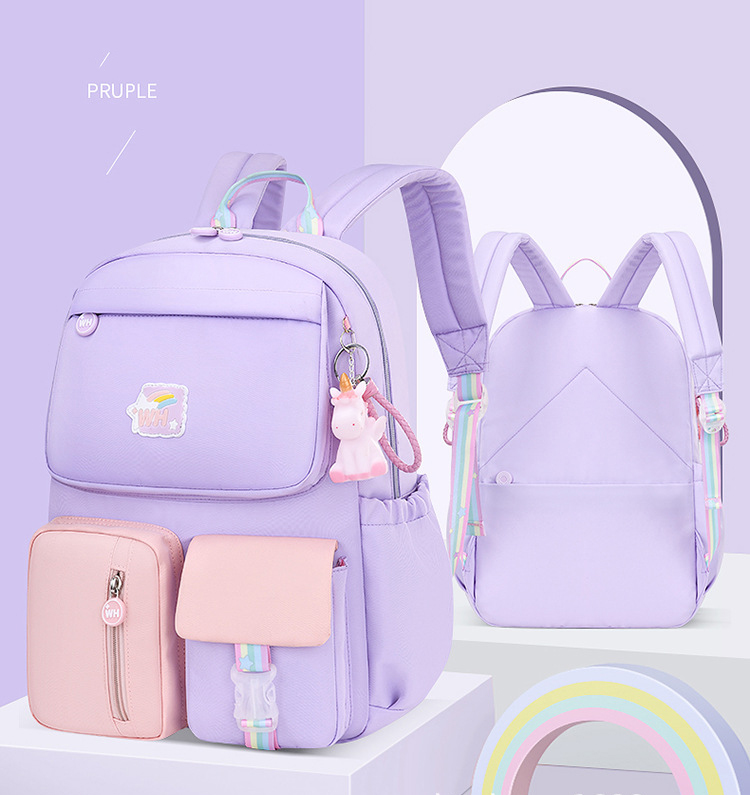 Factory Customized 2021 new fashion primary school students' school bag for grade 1 to Grade 3 to grade 6 boys and girls lightwe