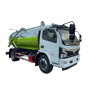 Manufacturer Supply Dongfeng 4X2 8000 Liters Sewage Vacuum Tank Truck for Municipal Drain Cleaning Septic Service - Product Image 1