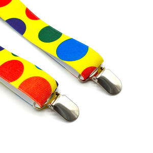 Kostum anak-anak Suspender badut kostum anak-anak dasi kupu-kupu dasi Cosplay pesta dasi kupu-kupu Polka Set alat peraga tali anak laki-laki - Product Image 4